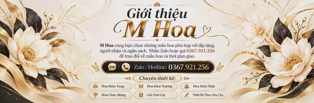Ảnh bìa Shop hoa tươi Xã Đồng Tâm Đồng Nai - Hoa gửi trao, tình ở lại
